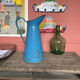 Blue pitcher