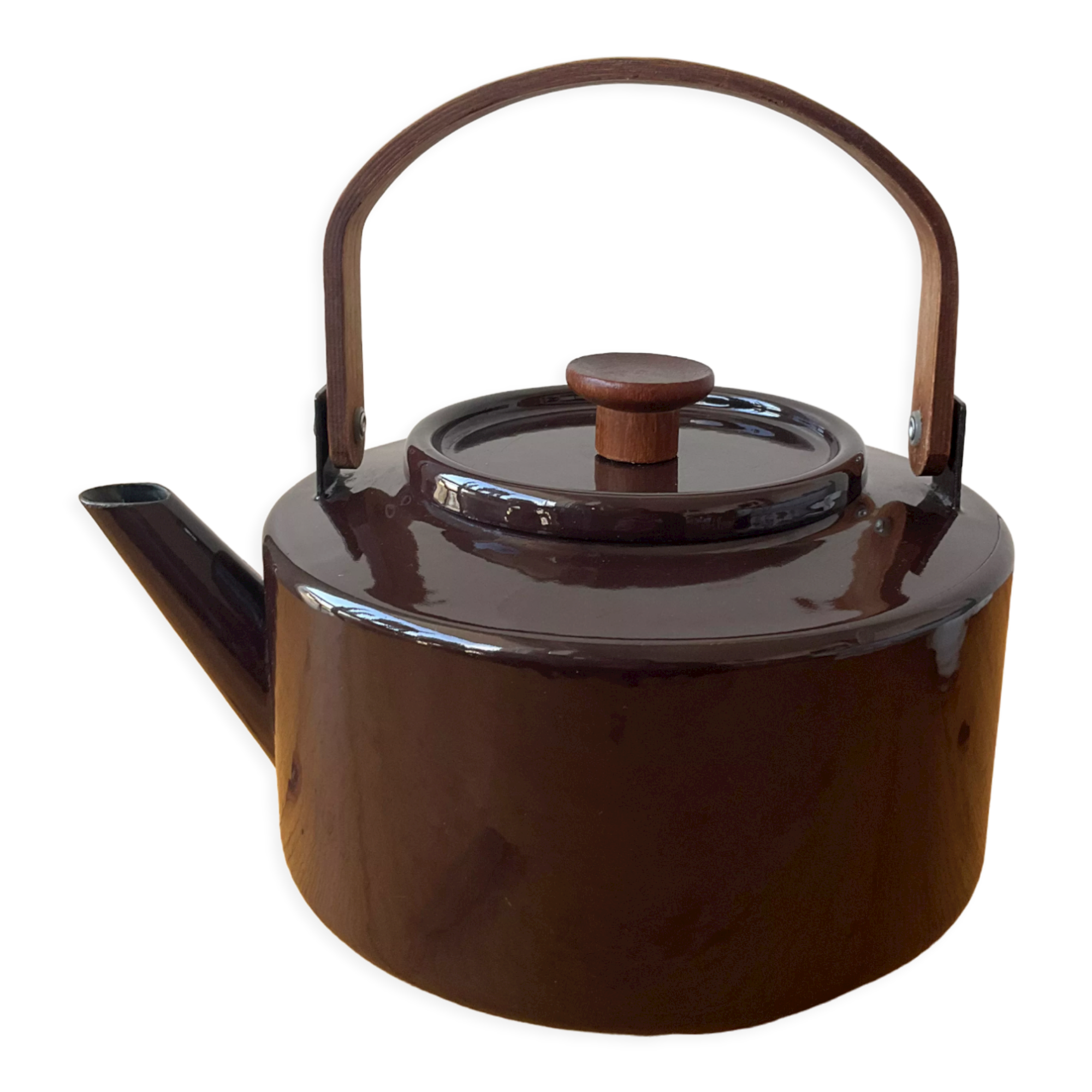 Vintage Copco enamelled kettle