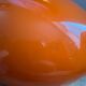 Lampe boule orange