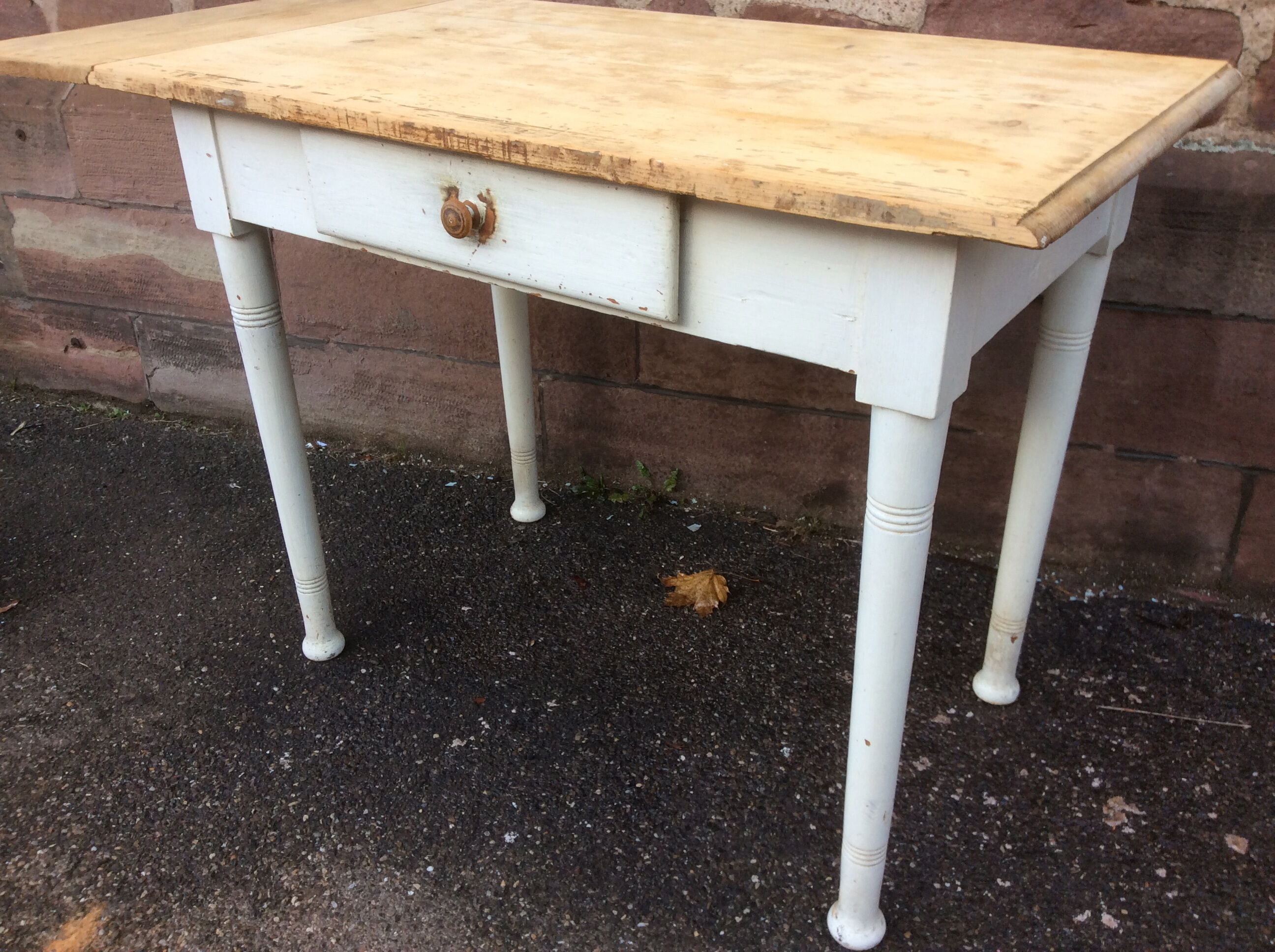 Small farm table or bistro vintage 1920