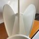 Magazine holder white design 1980s