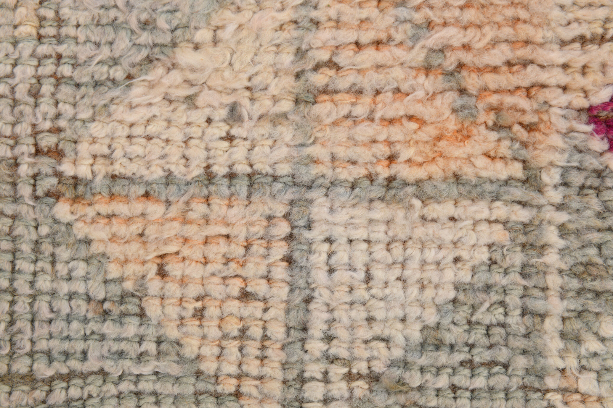 3x11 pale orange turkish vintage runner rug 75x332cm