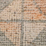 3x11 pale orange turkish vintage runner rug 75x332cm