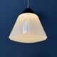 Opaline glass Kandem pendant lamp model 409