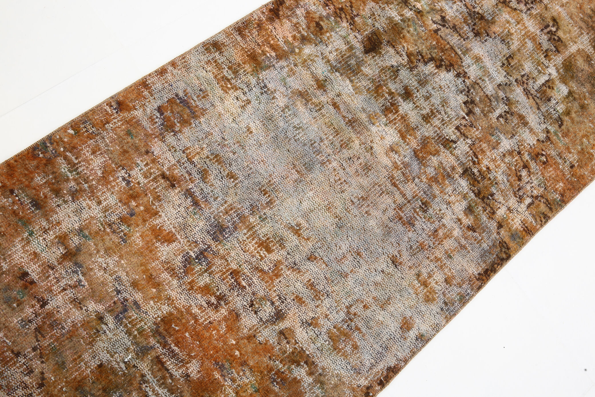 3x9 Vintage Oriental Runner Rug, 80x282Cm, Rug For Kitchen