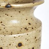Pyrite stoneware vase