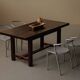 Modernist solid pine table, 1960s