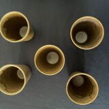 Digoin stoneware cups