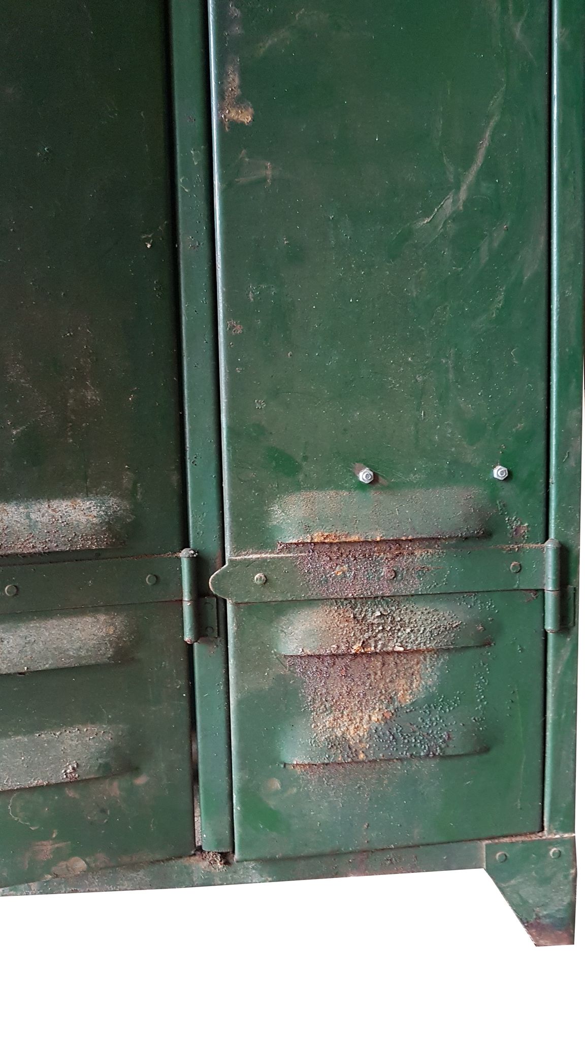 Metal cloakroom 5 lockers 1926 Aux Forges de Vulcain