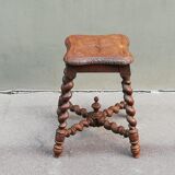 Ancient oak tabouret