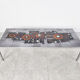 Vintage ceramic coffee table by Perignem, 1960s