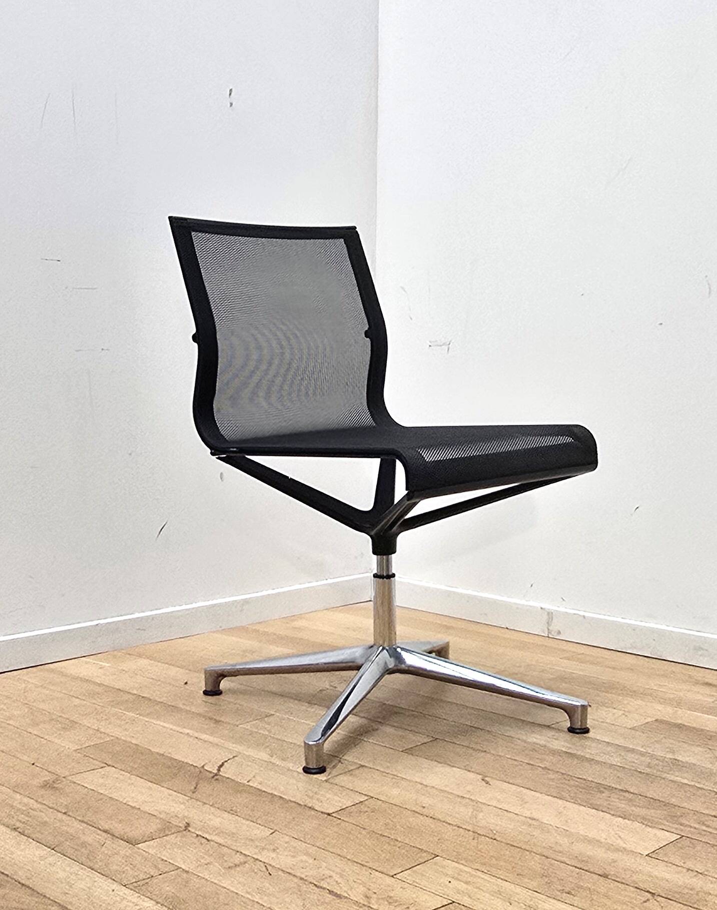 Set of 6 Stick Chair office chairs, ICF