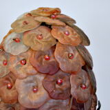 Murano floral lamp for L'artigiani, Italy, 1960