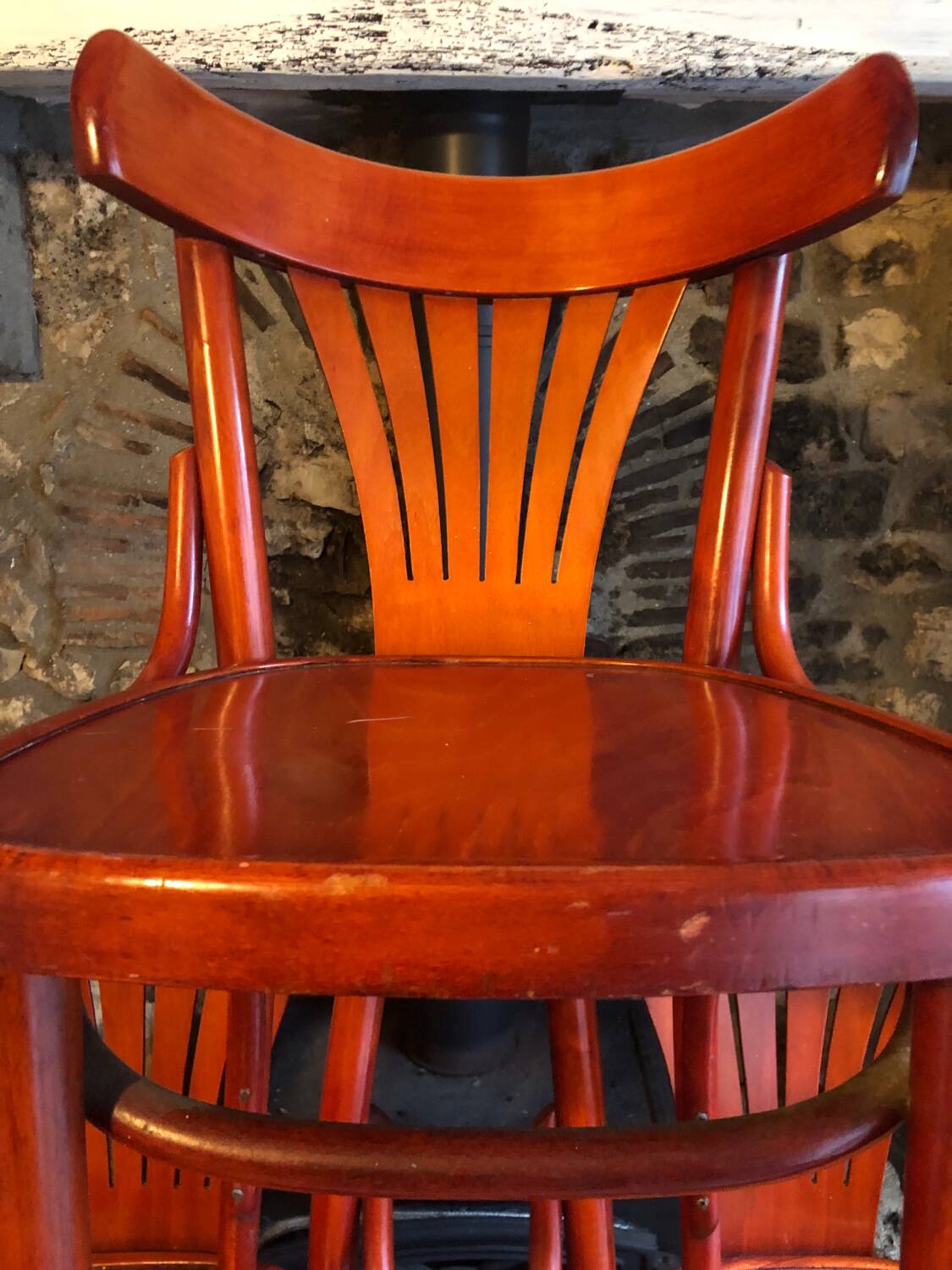 Set of bistro chairs & Baumann