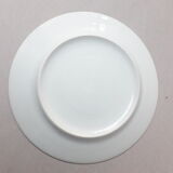 Set of 10 porcelain plates 50s