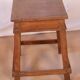 Old Burmese teak workshop stool