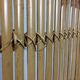 Vintage bamboo screen with 3 panels