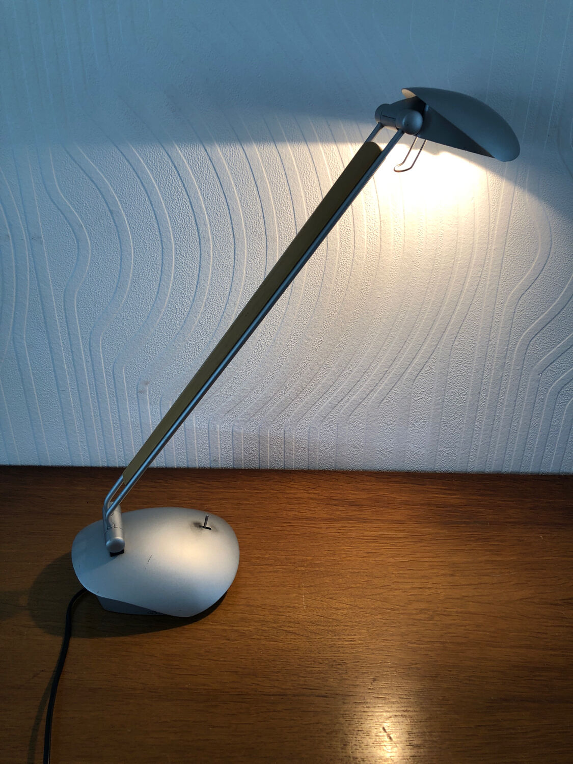 Desk lamp halogen design and vintage elora