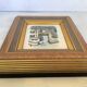 Watercolour painting signed village view
