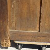 Very old solid oak sideboard