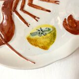 Decorative plate Lobster Italy