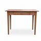 Desk table, kitchen table, vintage 1950s oak side table.