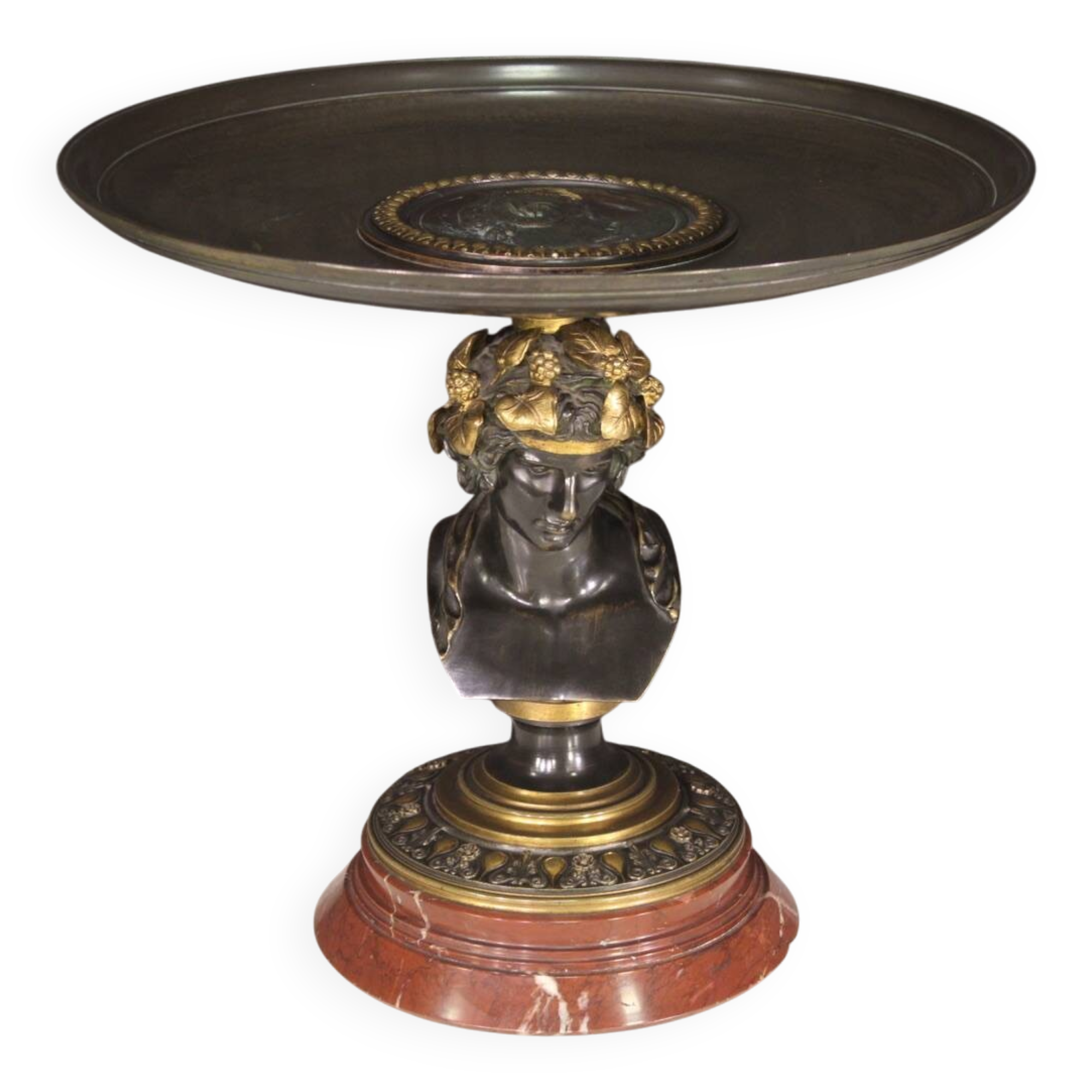 Bronze stand signed Alph. Giroux Paris and dated 1871