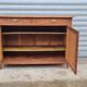 Oak art deco sideboard