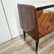 Commode en acajou avec miroir du milieu du siècle des années 1950