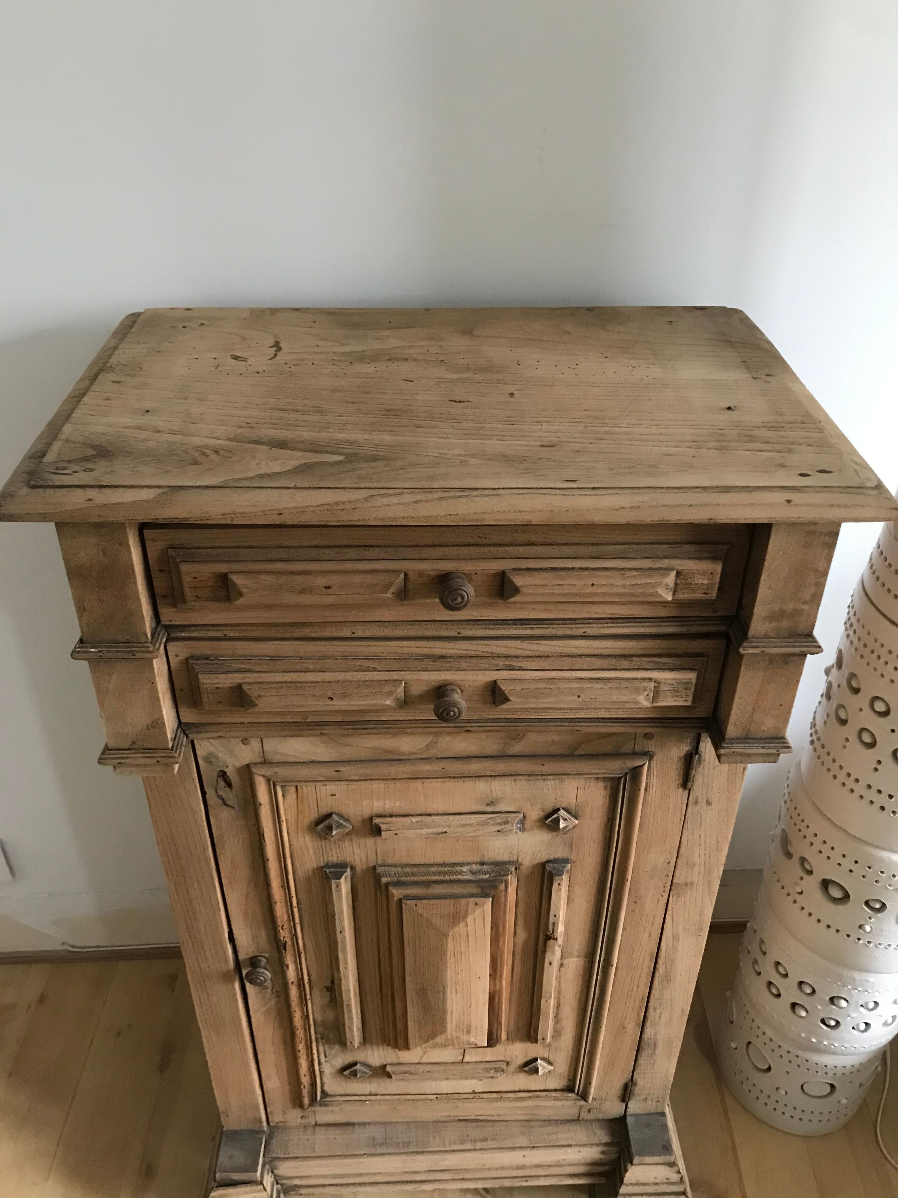 Wooden buffet stripped