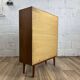 Bibliothèque scandinave vintage en teck, années 60