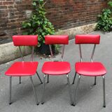 Lot of vintage Tub menager chairs around 1960