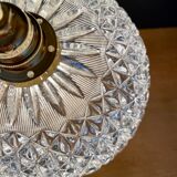 Vintage glass lampshade pendant lamp