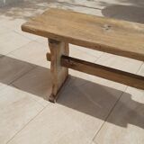Rough wood bench 113 cm