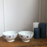 Pair of porcelain bowls
