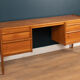Commode de bureau rétro en noyer et palissandre par John Herbert