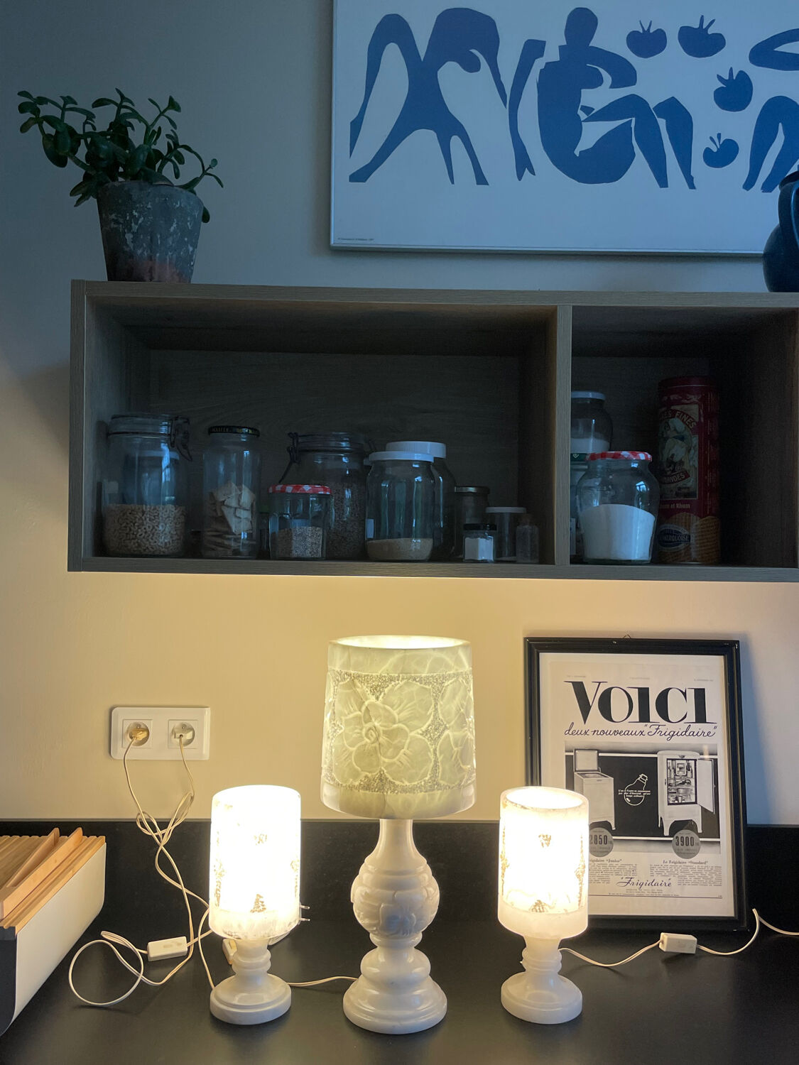 Trio de lampes