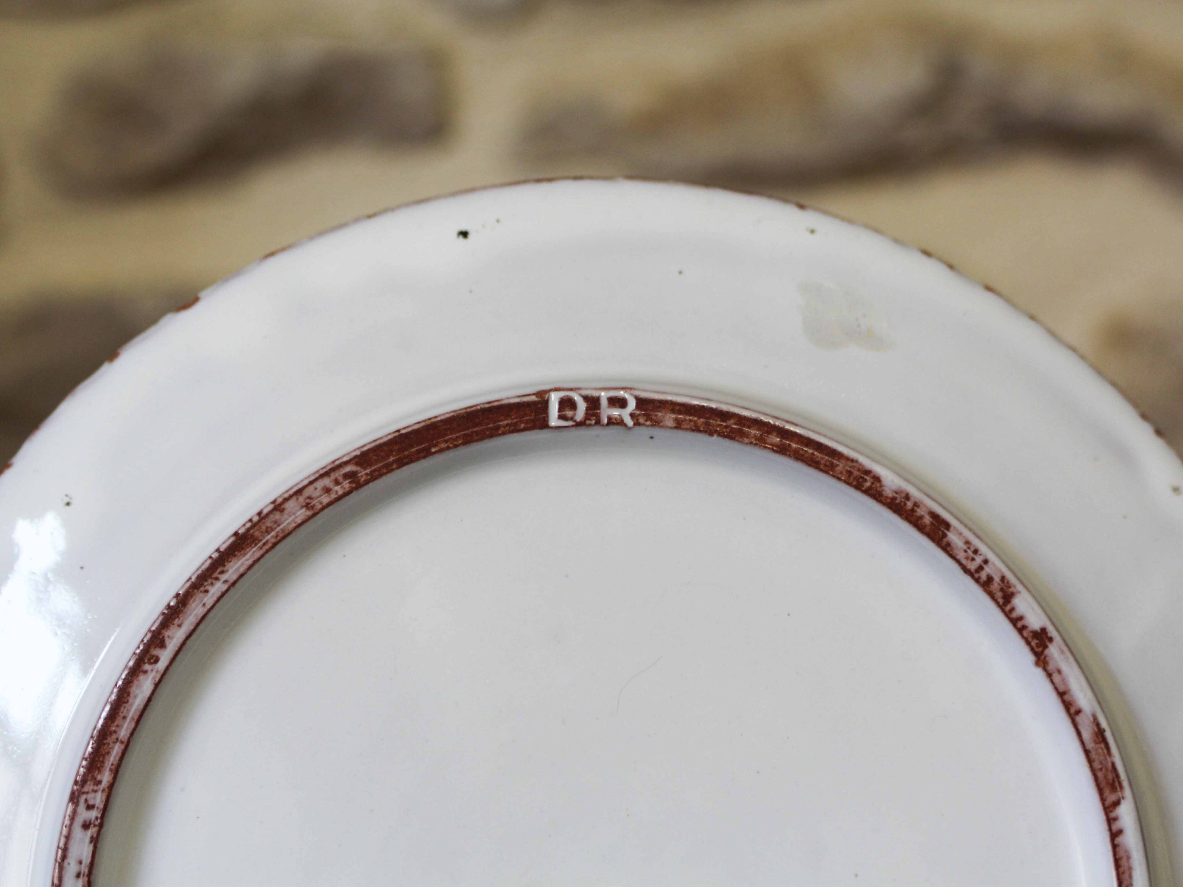 Set of 3 ceramic pieces by Gilbert Portanier Vallauris