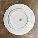 Round dish Moulin des Loups & Hamage in green ironstone