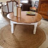 Table basse ovale charme campagne