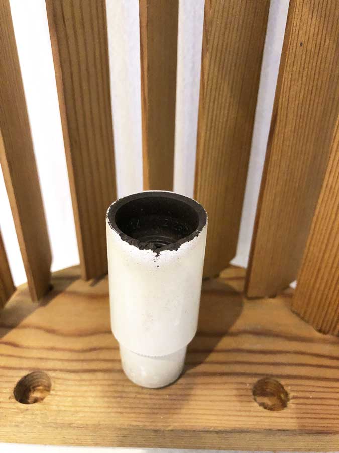 Pair of Scandinavian wooden wall lamps, 1960