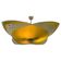 Mid-century design glass pendant by Napako, Czechoslovakia, 1970s.