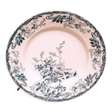 Old Longwy Azaleas plate