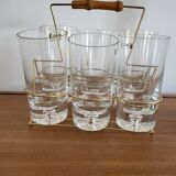 Service à verres vintage
