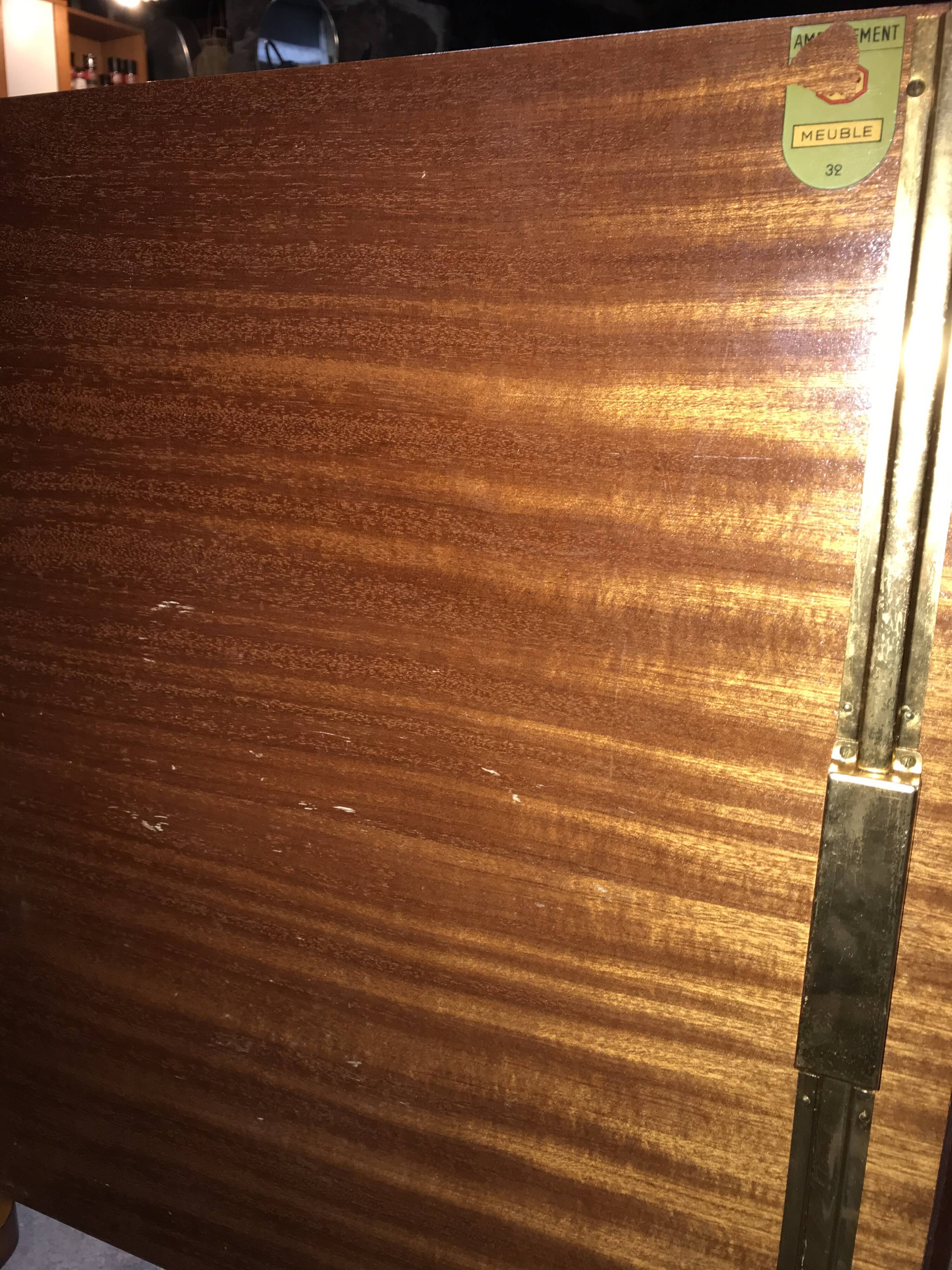 Sideboard wood varnished years 50