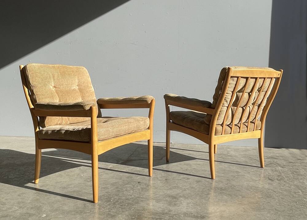 Gote mobel / vintage easy chairs, 1970s sweden