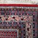 Handmade vintage Indian Seraband rug 204cm x 252cm 1970s