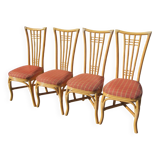 4 rattan chairs