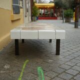 Vintage Ceramic Coffee Table by Roger Capron