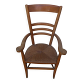 fauteuil en paille
